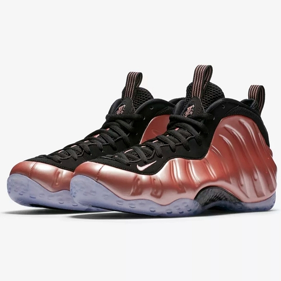 ☆Nike Rust Pink Rose Gold FoamPosite On Grade School☆ - Picture 2 of 12